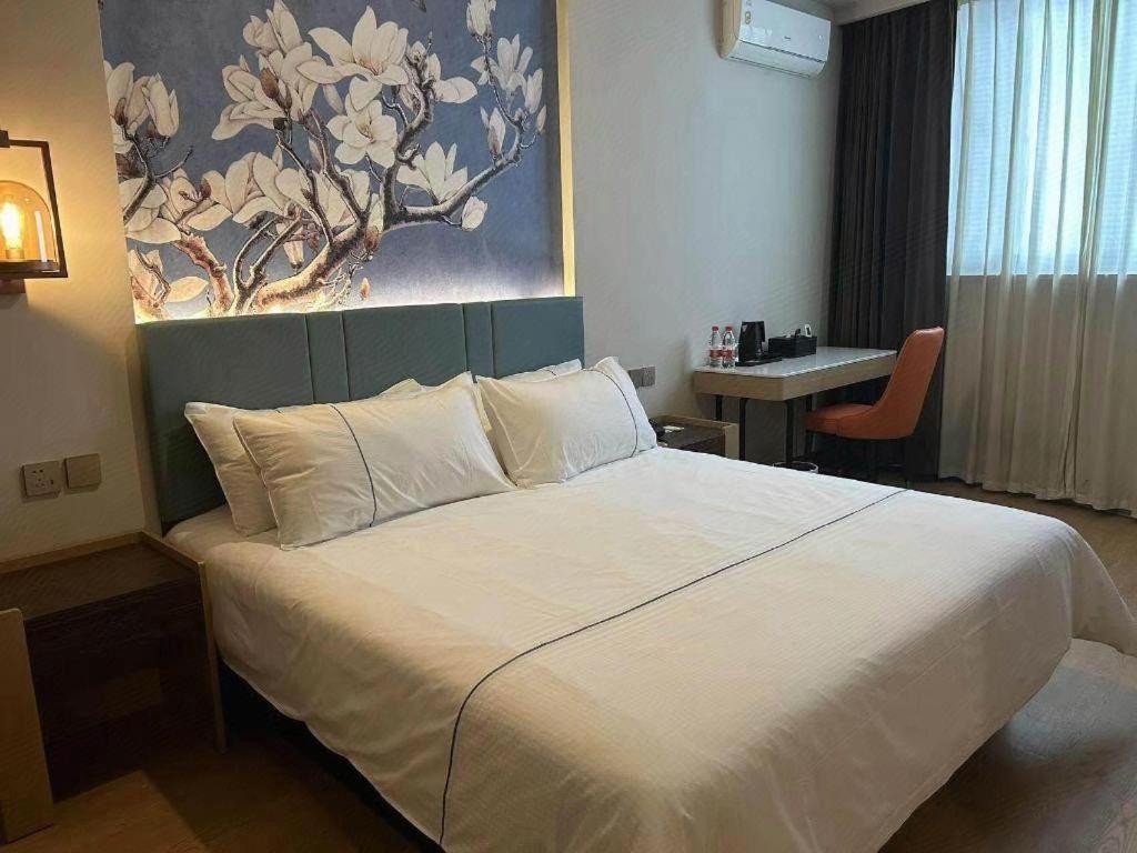Magnotel Hotel Shanghai Railway Station Magnolia Plaza Zewnętrze zdjęcie