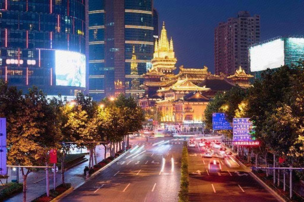 Magnotel Hotel Shanghai Railway Station Magnolia Plaza Zewnętrze zdjęcie
