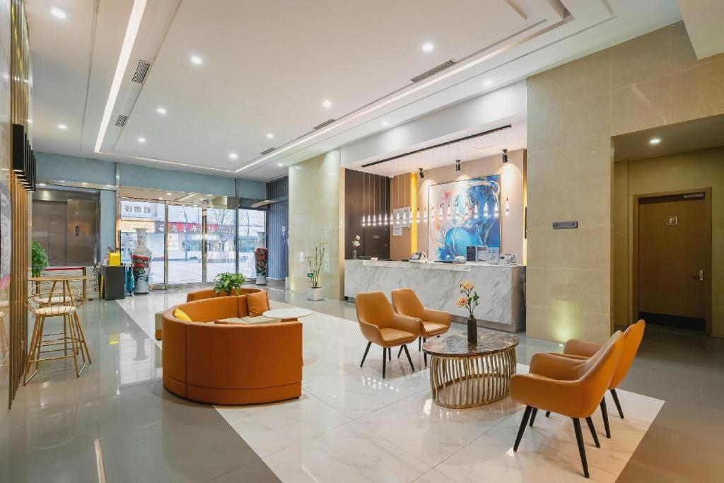 Magnotel Hotel Shanghai Railway Station Magnolia Plaza Zewnętrze zdjęcie