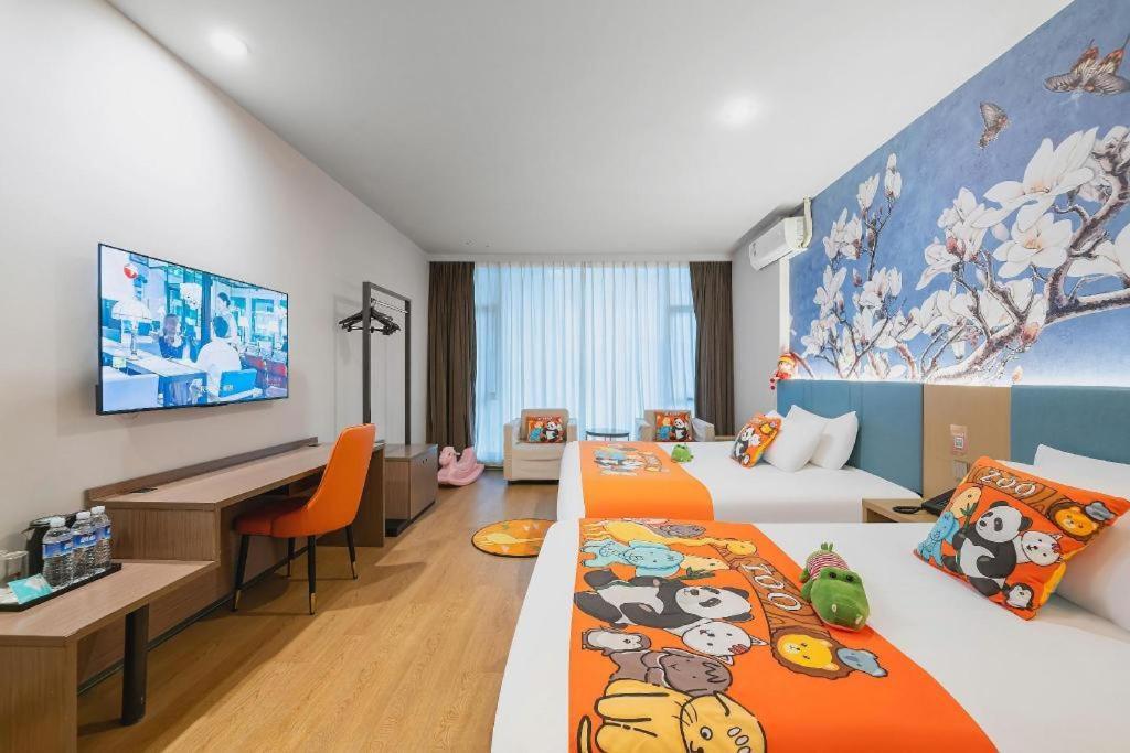 Magnotel Hotel Shanghai Railway Station Magnolia Plaza Zewnętrze zdjęcie