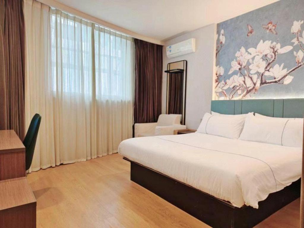 Magnotel Hotel Shanghai Railway Station Magnolia Plaza Zewnętrze zdjęcie