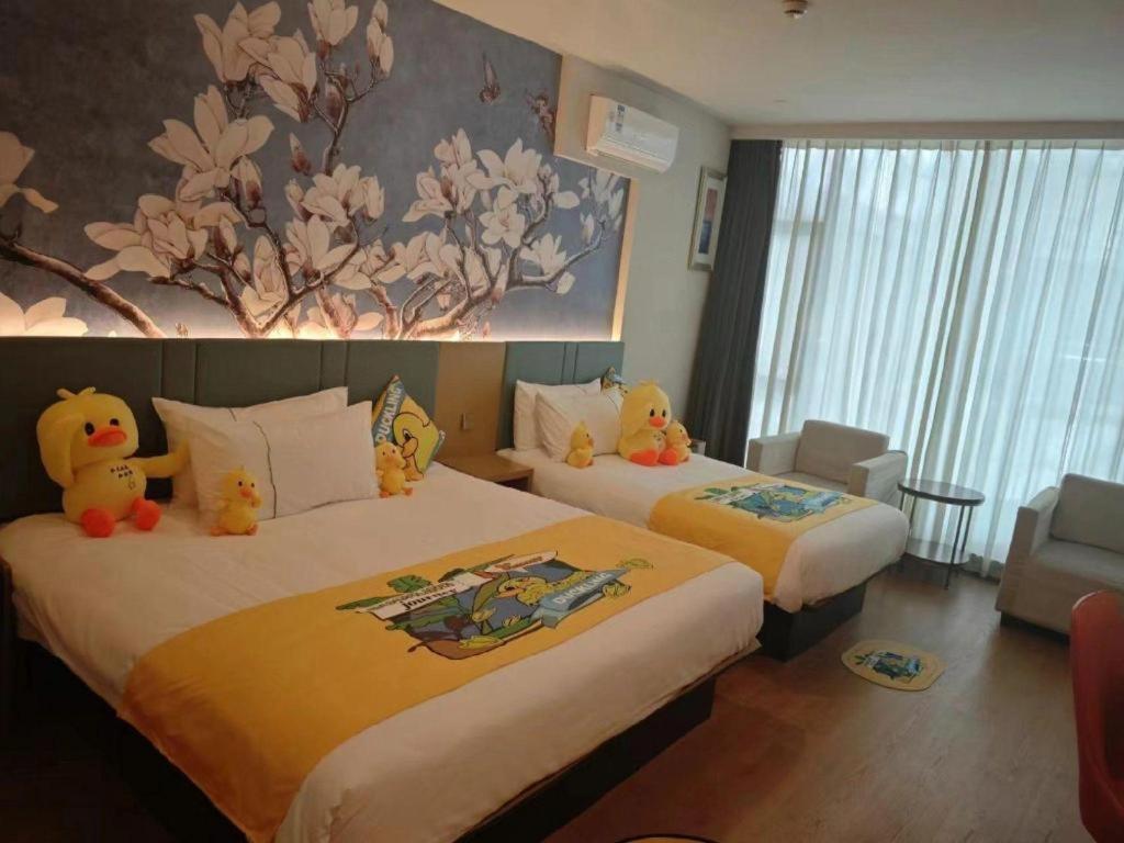 Magnotel Hotel Shanghai Railway Station Magnolia Plaza Zewnętrze zdjęcie
